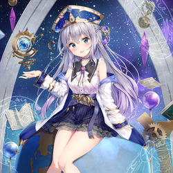 This is a pixiv picture whose title is 占星術師のオナホアトリエ.