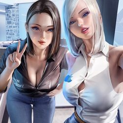This is a pixiv picture whose title is Virtual assistants.