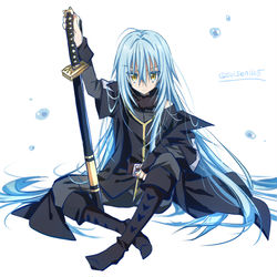 This is a pixiv picture whose title is リムル様.