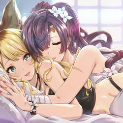 This is a pixiv picture whose title is Auguste of the Bed.