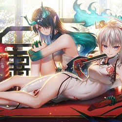 This is a pixiv picture whose title is アークナイツ1.5周年&新イベント記念イラスト.