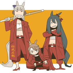 This is a pixiv picture whose title is 七月のウマ娘まとめ.