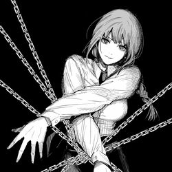 This is a pixiv picture whose title is マキマ.