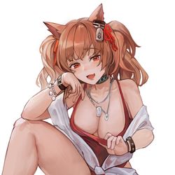 This is a pixiv picture whose title is 洁哥给你康点好康的.