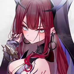 This is a pixiv picture whose title is 妖精騎士トリスタン.