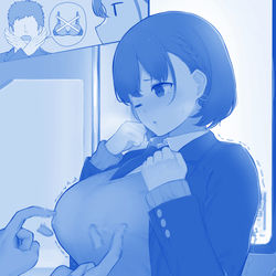 This is a pixiv picture whose title is 流石に、引きます‥‥.