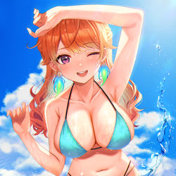 This is a pixiv picture whose title is 水着キアラちゃん.