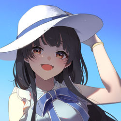This is a pixiv picture whose title is 黛冬優子.