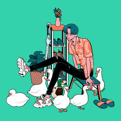 This is a pixiv picture whose title is duck.