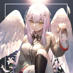 This is a pixiv picture whose title is 取引.