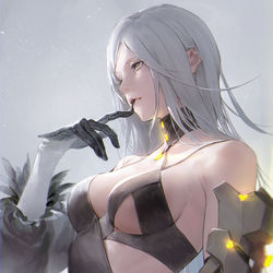 This is a pixiv picture whose title is 1000万DL記念.