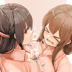 This is a pixiv picture whose title is 注射.
