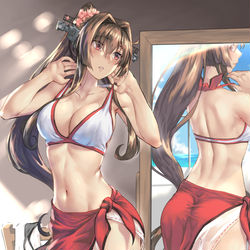 This is a pixiv picture whose title is 大和.