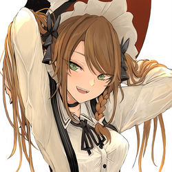 This is a pixiv picture whose title is ツインテ魔理沙ちゃん.