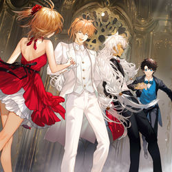 This is a pixiv picture whose title is last dance.