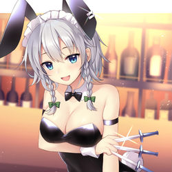 This is a pixiv picture whose title is バニー咲夜さん.