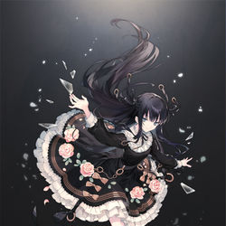 This is a pixiv picture whose title is Arcaea.