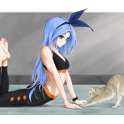 This is a pixiv picture whose title is Yoga Partners.
