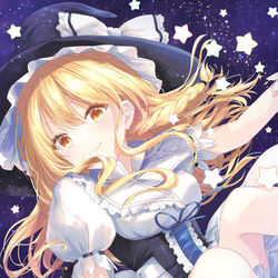 This is a pixiv picture whose title is 霧雨魔理沙.