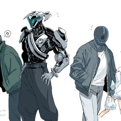 This is a pixiv picture whose title is ハガネとわかばすき.