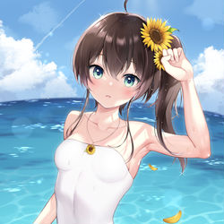 This is a pixiv picture whose title is まつりちゃん.