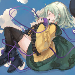 This is a pixiv picture whose title is 空想上の人格保持者.