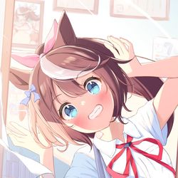 This is a pixiv picture whose title is 普通JCテイオー.