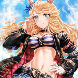 This is a pixiv picture whose title is ゴールドシチー.