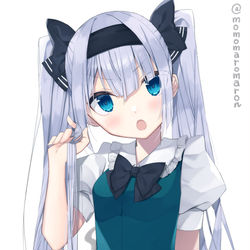 This is a pixiv picture whose title is ツインテロング妖夢ちゃん.