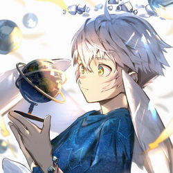 This is a pixiv picture whose title is 日月世界与你.