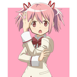 This is a pixiv picture whose title is 鹿目 まどか.