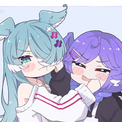 This is a pixiv picture whose title is Sisters.