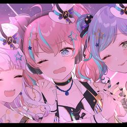 This is a pixiv picture whose title is 🌺💓.