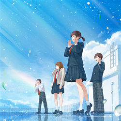 This is a pixiv picture whose title is 水野瀬高校放送部の四つの声.