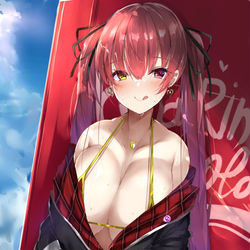 This is a pixiv picture whose title is 新衣装.