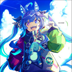 This is a pixiv picture whose title is ツインターボ.