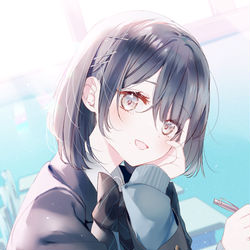 This is a pixiv picture whose title is light.
