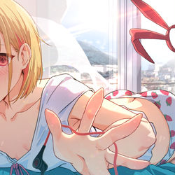 This is a pixiv picture whose title is OC.