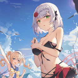 This is a pixiv picture whose title is 夏天.