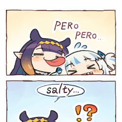 This is a pixiv picture whose title is LICK THE SHARK.