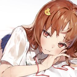This is a pixiv picture whose title is 濡れJK.