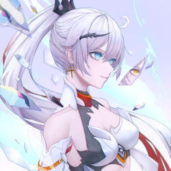 This is a pixiv picture whose title is Herrscher of Flamescion.