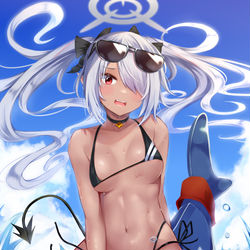 This is a pixiv picture whose title is 水着イオリ.