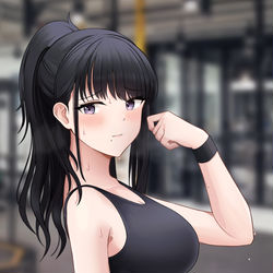 This is a pixiv picture whose title is 風野灯織.