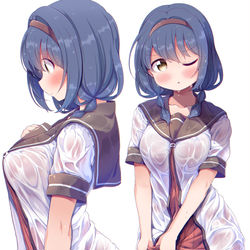 This is a pixiv picture whose title is ぬれひま.