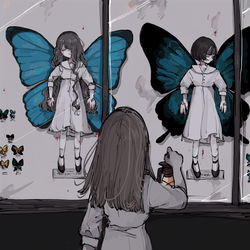 This is a pixiv picture whose title is ギムナジウムの秘密の理科室.