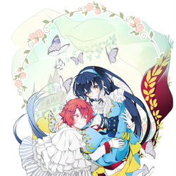 This is a pixiv picture whose title is コミカライズ本日１巻発売.