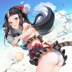 This is a pixiv picture whose title is 🍦.