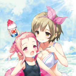 This is a pixiv picture whose title is パンでPeace!.