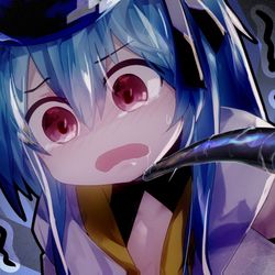 This is a pixiv picture whose title is 水月.